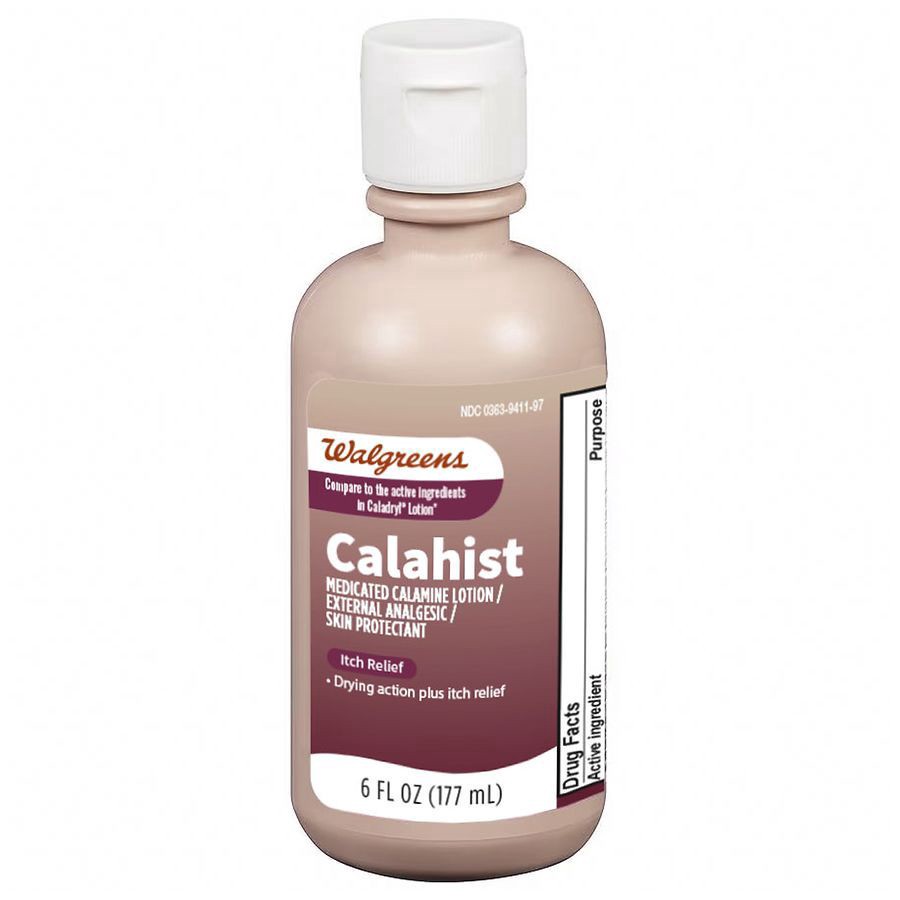 slide 1 of 3, Walgreens Calahist Medicated Lotion, 6 fl oz