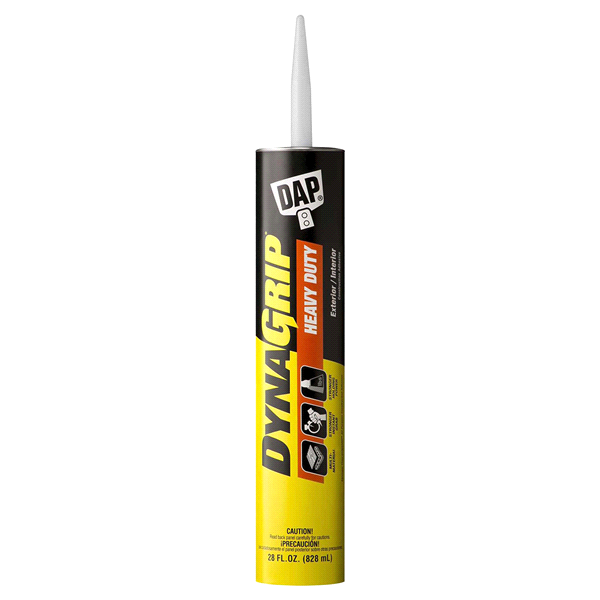 slide 1 of 1, DAP Dynagrip Heavy Duty Construction Adhesive - Off-White, 10 oz