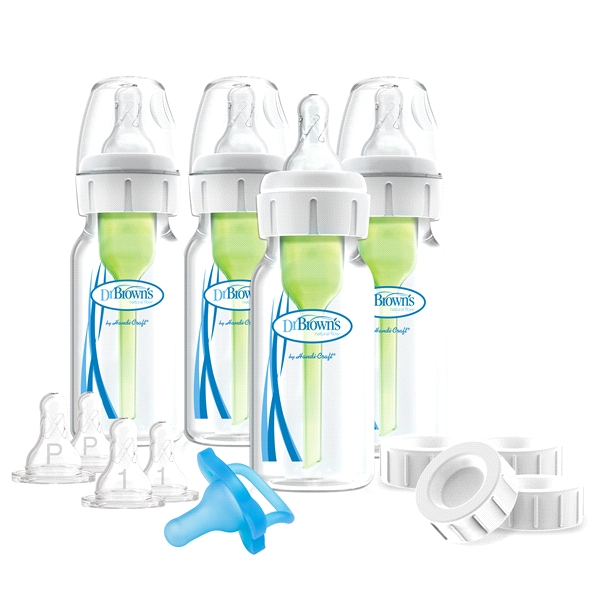 slide 1 of 1, Dr. Brown's Breast to Bottle Feeding Set - Clear, 1 ct