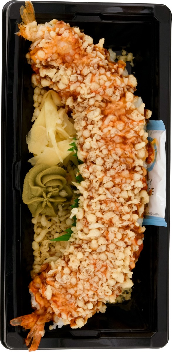 slide 2 of 9, Hissho Sushi Cooked/Spicy Tempura Shrimp Roll 7.7 oz, 7.7 oz