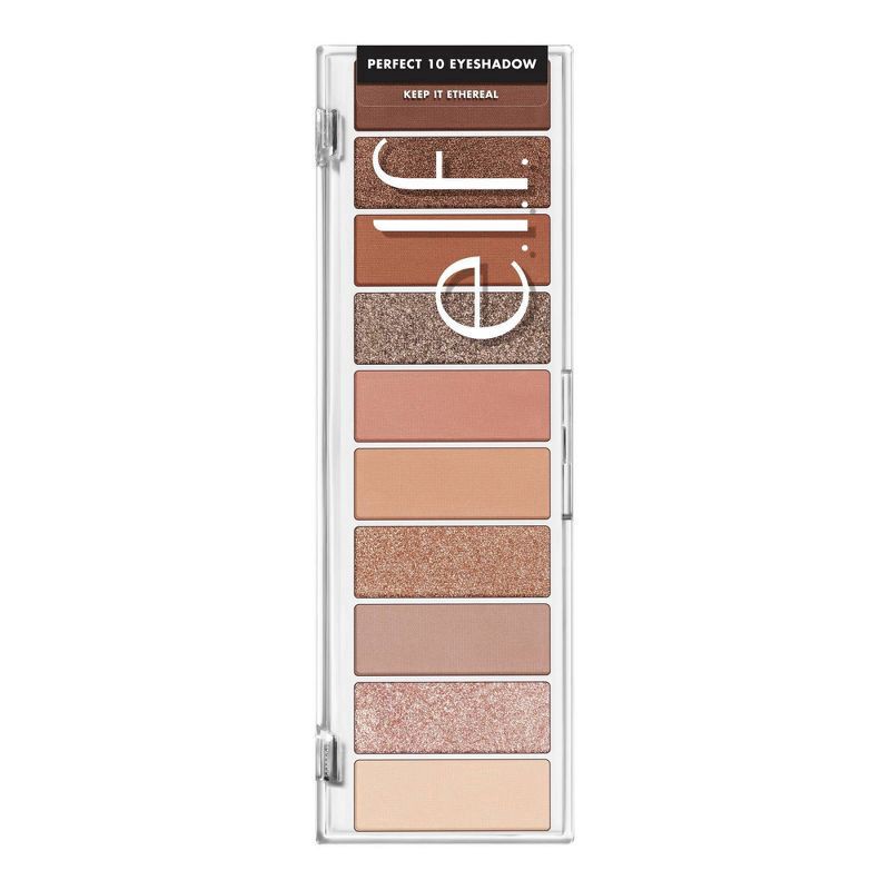 slide 13 of 13, e.l.f. Perfect 10 Eyeshadow Palette - Keep It Ethereal - 0.42oz, 0.42 oz