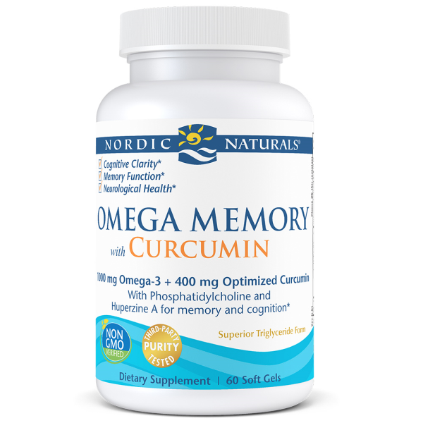 slide 1 of 1, Nordic Naturals Omega Memory Unflavored Soft Gels, 60 ct