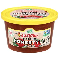 Cacique Homestyle Medium Salsa 16 oz
