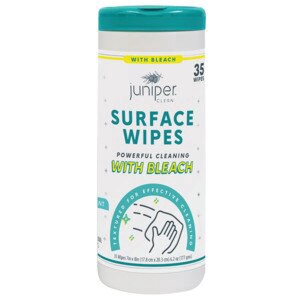 slide 1 of 1, Juniper Surface Wipes W Bleach, 35 wipes