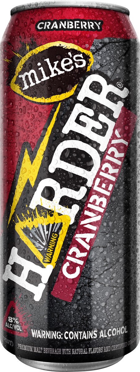 slide 4 of 7, Mike's Harder Cranberry Malt Beverage 16 oz, 16 oz