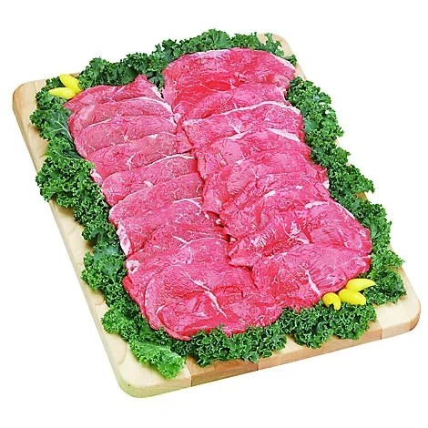 slide 1 of 1, Beef USDA Choice Chuck Mock Tender Steak Thin - 1 Lb, per lb