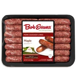 Bob Evans Maple Pork Sausage Links 12 oz 14 ct