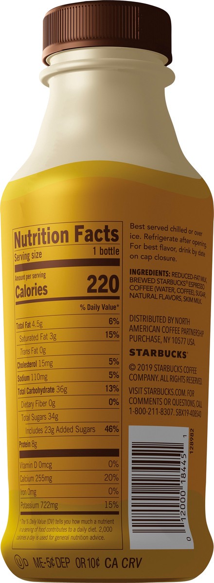 slide 2 of 4, Starbucks Iced Espresso Beverage Caramel Macchiato Flavored 14 Fl Oz Bottle, 14 oz