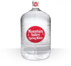 Mountain Valley Spring Water Glass