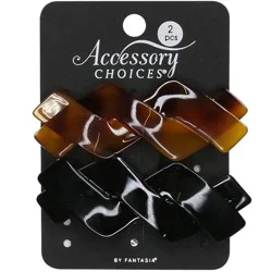 Accessory Choices Barettes 2 Each