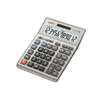 slide 3 of 5, Casio Basic Calculator - Light Gold (DM-1200BM), 1 ct