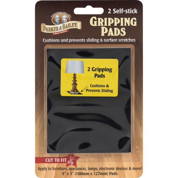 slide 1 of 1, Parker & Bailey Gripping Pads Self-Stick, 2 ct