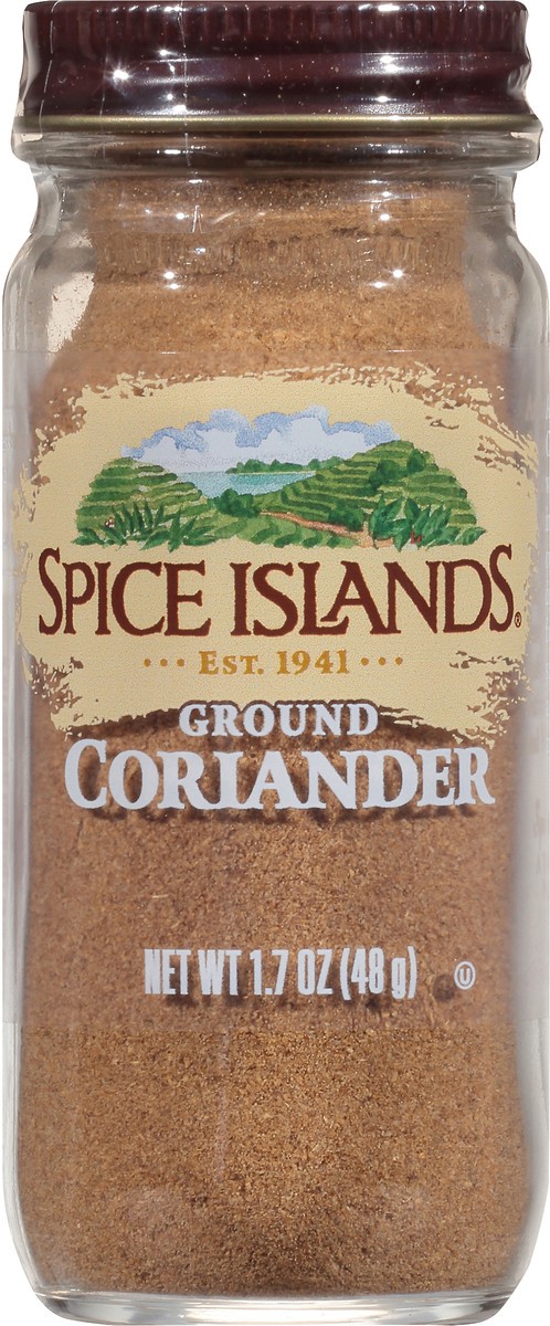 slide 4 of 7, Spice Islands Ground Coriander 1.7 oz. Jar, 1.7 oz