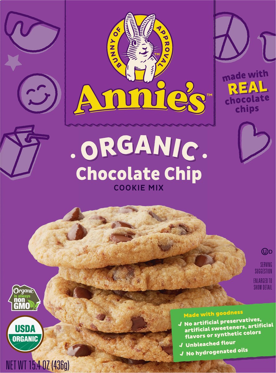 slide 3 of 14, Annie's Organic Chocolate Chip Cookie Mix, 15.4 oz, 15.4 oz