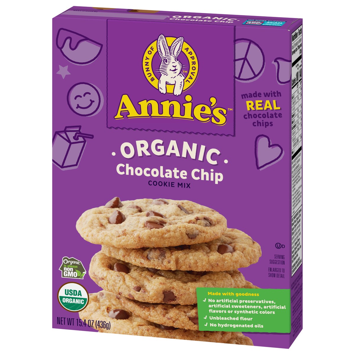 slide 6 of 14, Annie's Organic Chocolate Chip Cookie Mix, 15.4 oz, 15.4 oz