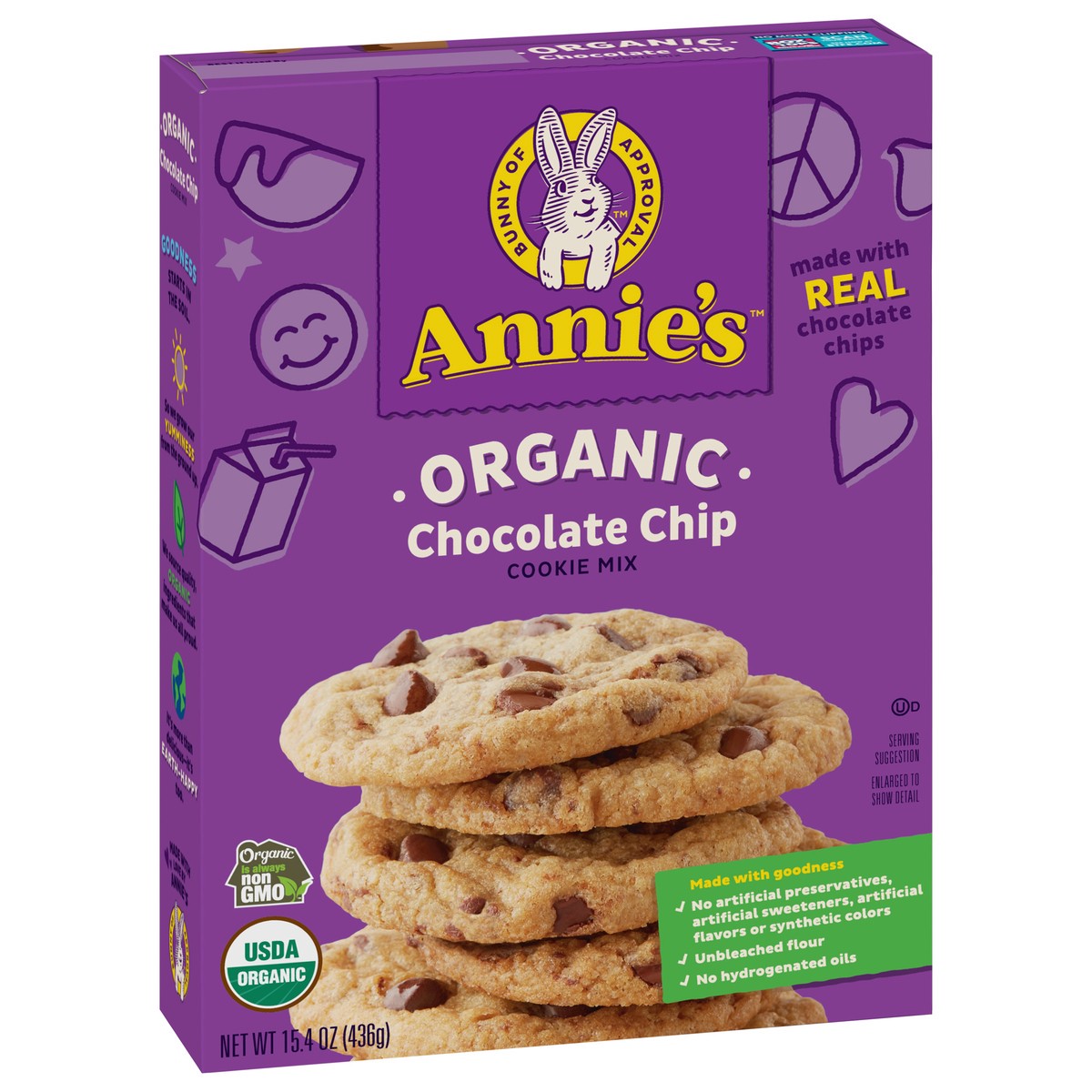 slide 8 of 14, Annie's Organic Chocolate Chip Cookie Mix, 15.4 oz, 15.4 oz