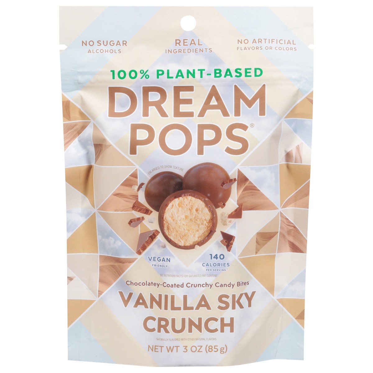 slide 1 of 9, Dream Pops Bites Chocolate Crunch Vanilla Sky, 3 oz