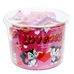Cherry Luv Pops Friendship Exchange Valentine Candy
