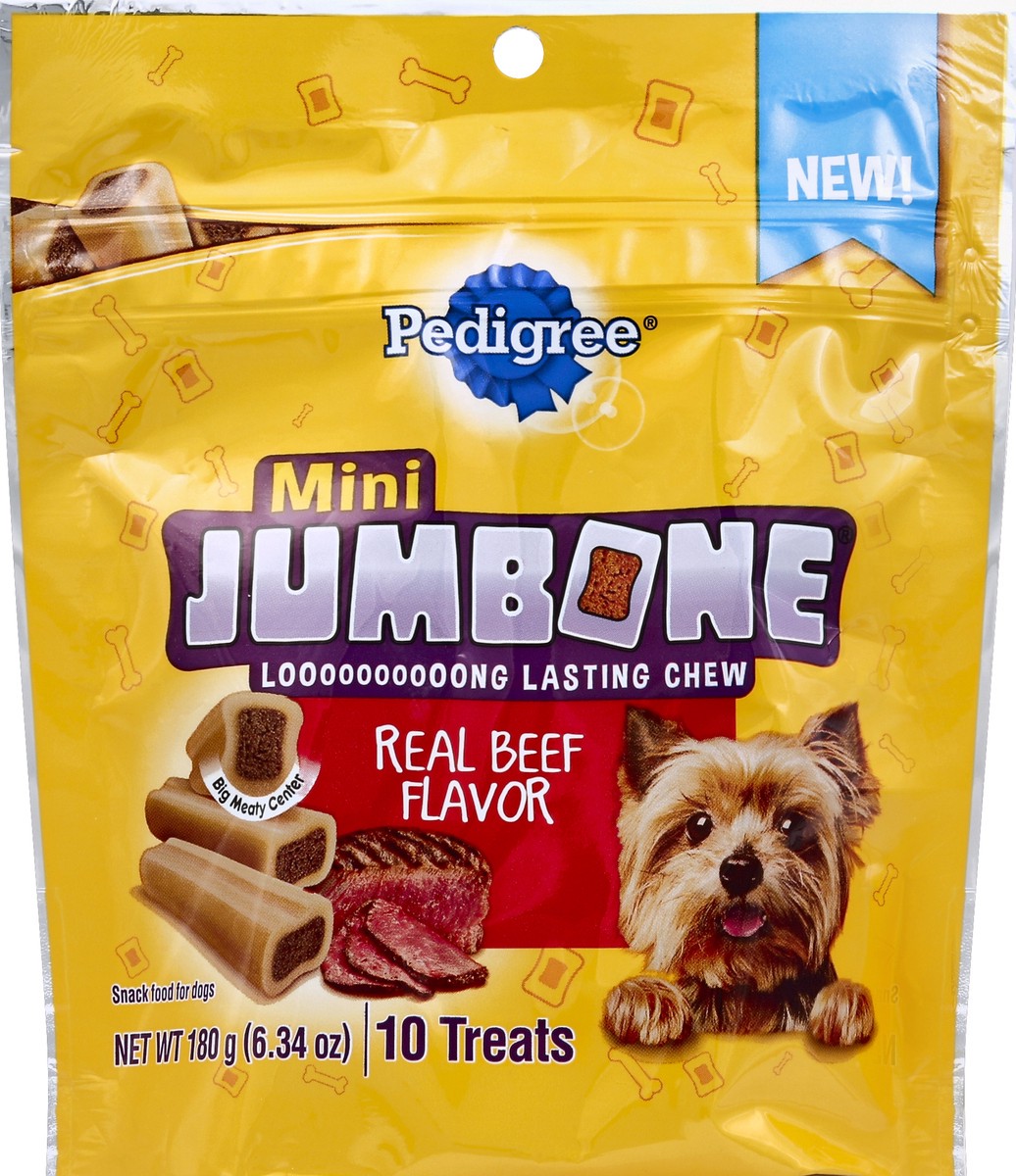 slide 2 of 2, Pedigree Snack Food for Dogs 10 ea, 6.34 oz