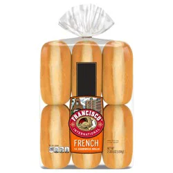 Francisco International French (Club Pack) Sandwich Rolls, 12 count, 37 oz