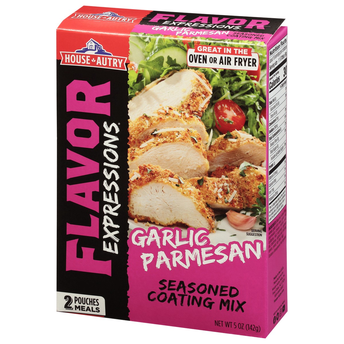 slide 2 of 9, House-Autry Flavor Expressions Garlic Parmesan, 5 oz