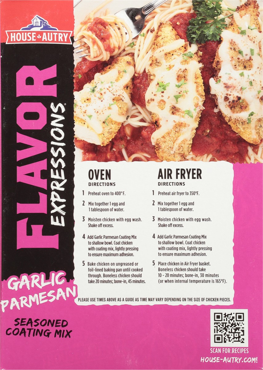 slide 5 of 9, House-Autry Flavor Expressions Garlic Parmesan, 5 oz