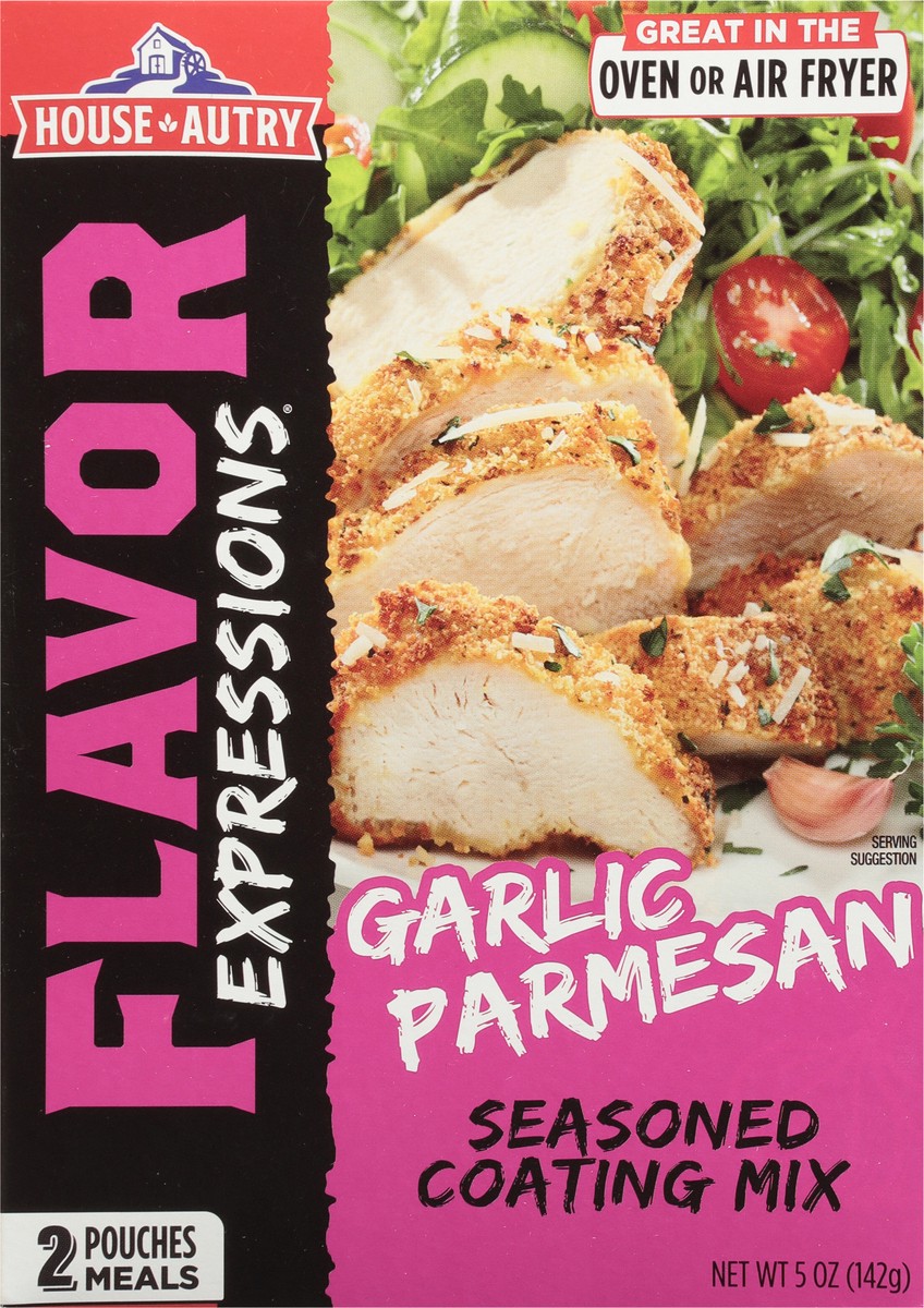 slide 9 of 9, House-Autry Flavor Expressions Garlic Parmesan, 5 oz
