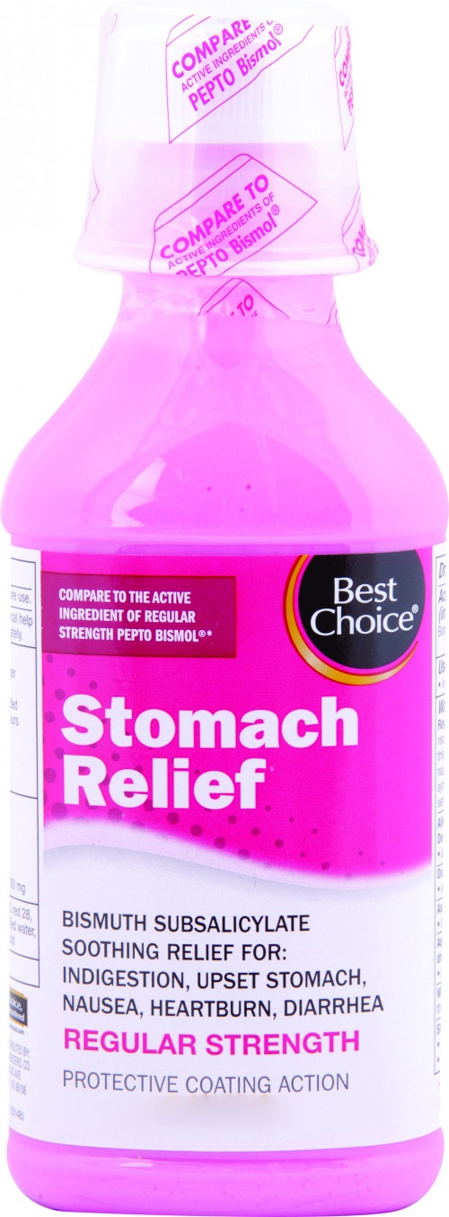 slide 1 of 1, Best Choice Regular Strength Stomach Relief, 12 oz