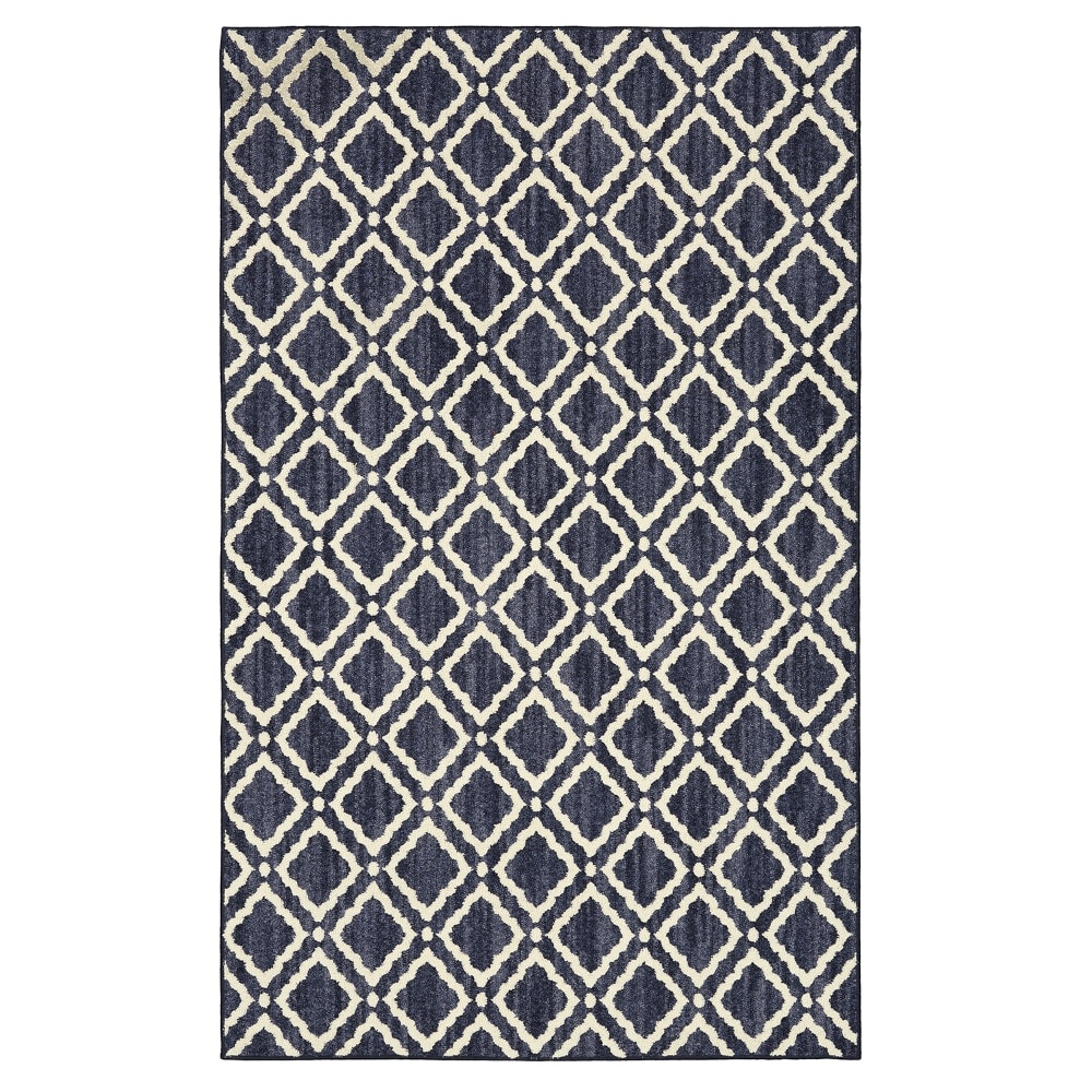 slide 1 of 1, Mohawk Home Galway Area Rug - Charcoal, 30 in x 45 in