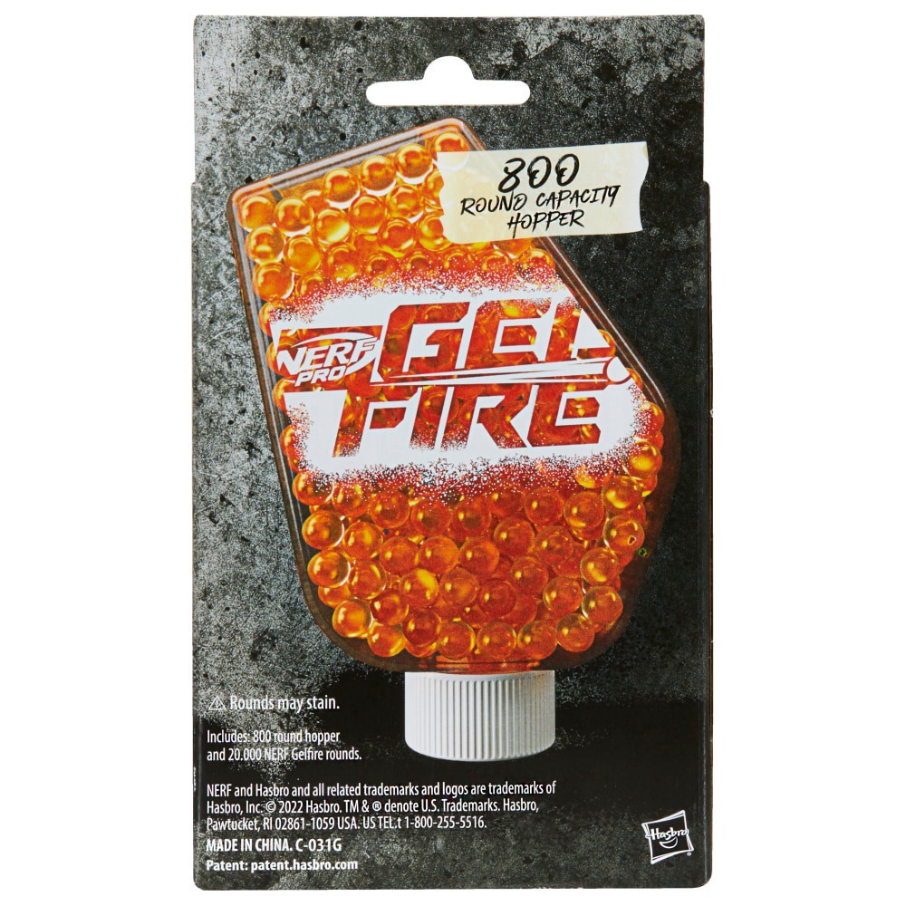 slide 3 of 4, Hasbro Nerf Pro Gelfire Refills - Orange, 1 ct
