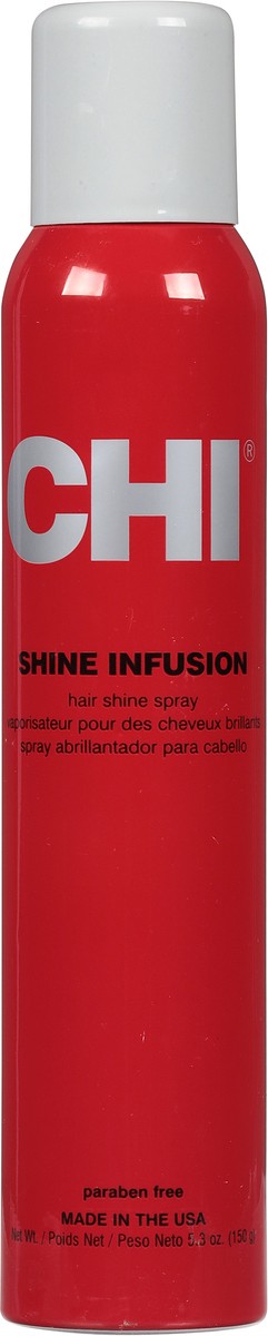 slide 9 of 9, CHI Shine Infusion Hair Shine Spray, 5.3 oz