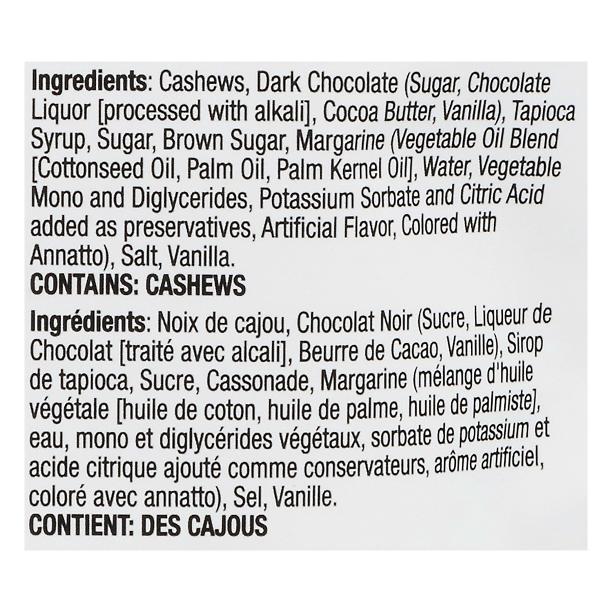 slide 11 of 12, Haddar Cashew Dark Chocolate Nut Clusters 4.9 oz, 4.9 oz