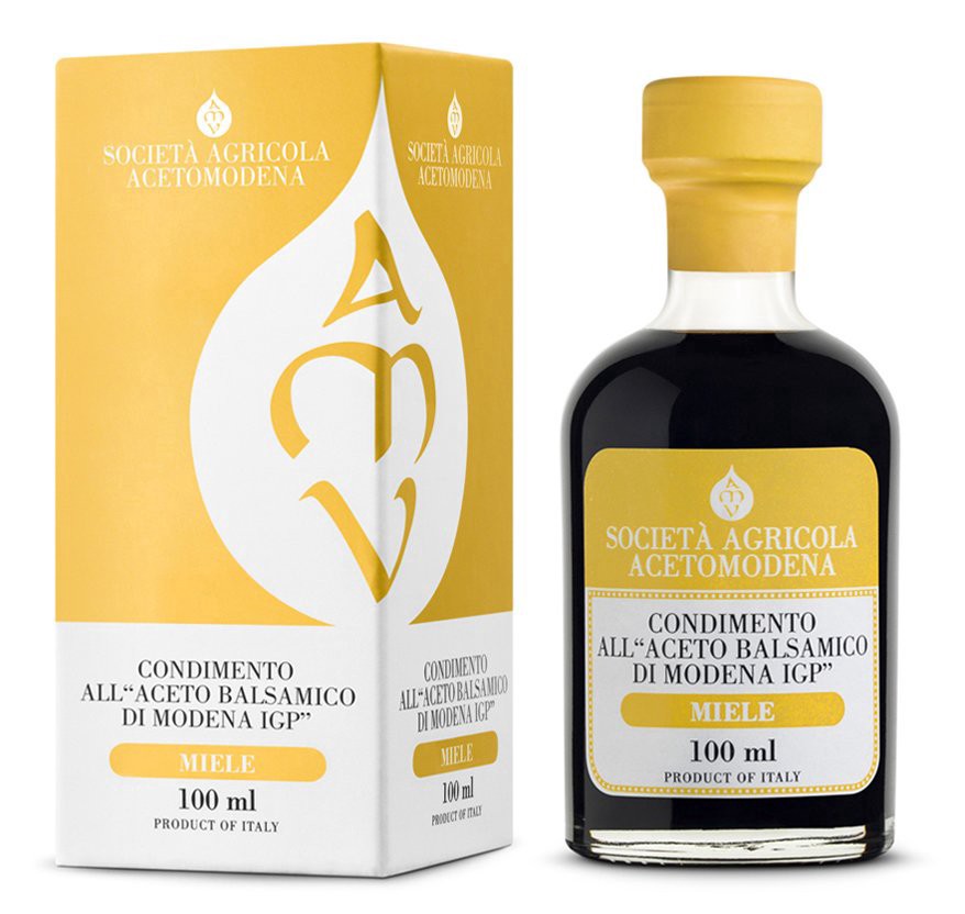slide 1 of 1, Acetomodena Honey Balsamic Vinegar, 100 ml