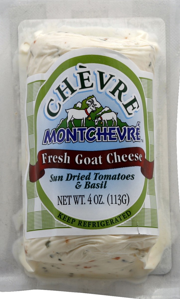 slide 5 of 6, Montchevre Tomato Basil Goat Cheese 4 oz, 4 oz