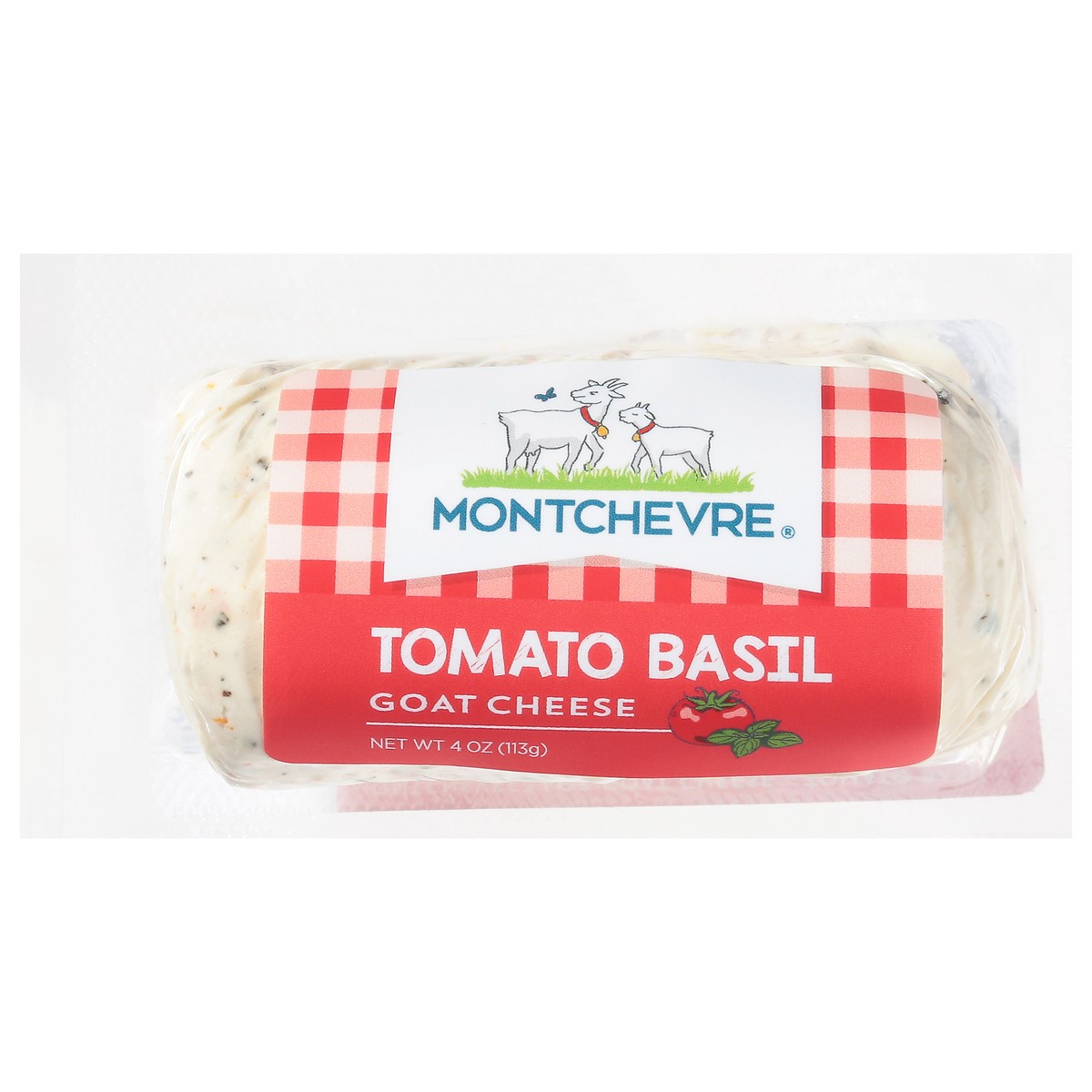 slide 1 of 6, Montchevre Tomato Basil Goat Cheese 4 oz, 4 oz