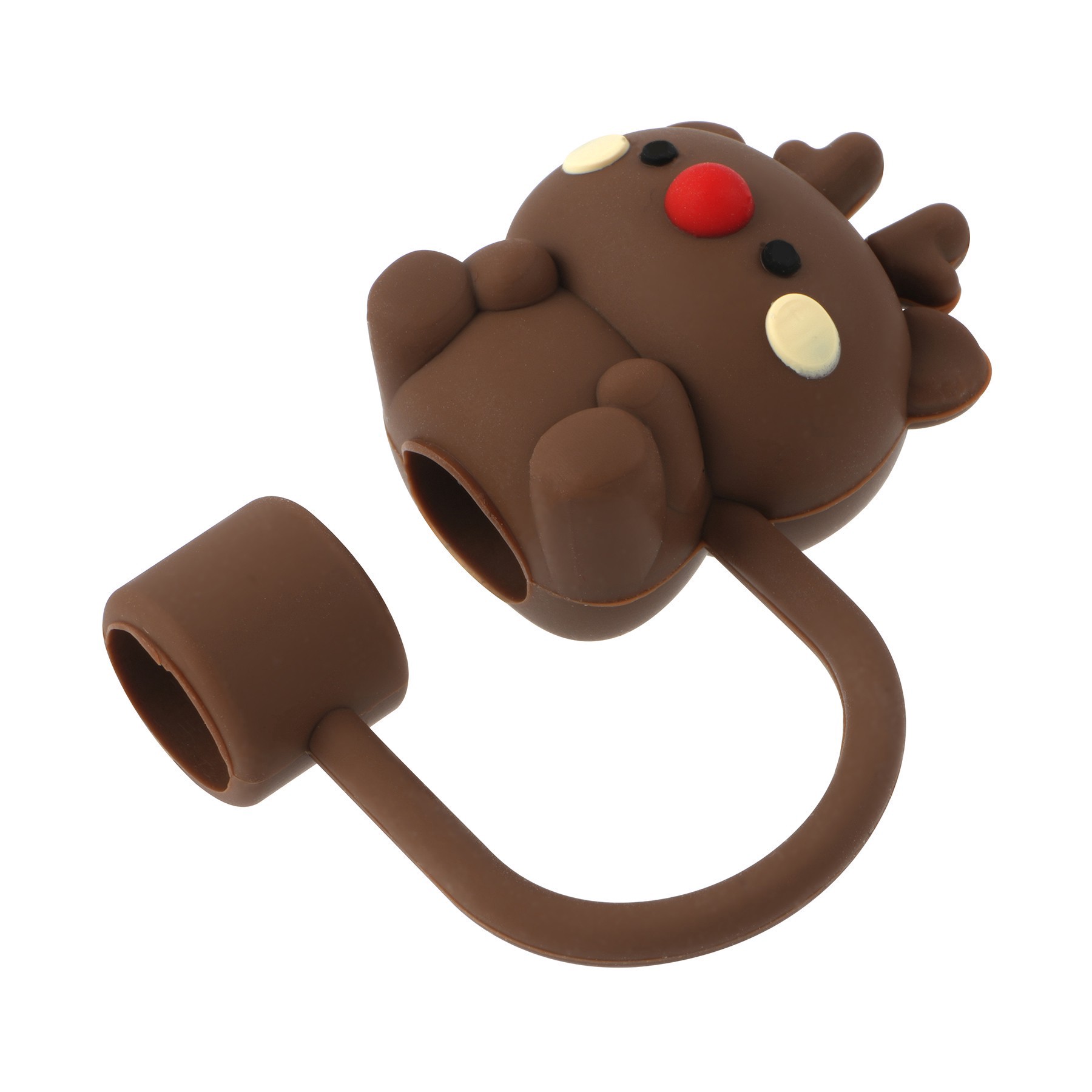 slide 2 of 2, Christmas Icon Straw Toppers By Ashland, 4.5 in x 5.5 in x 0.75 in