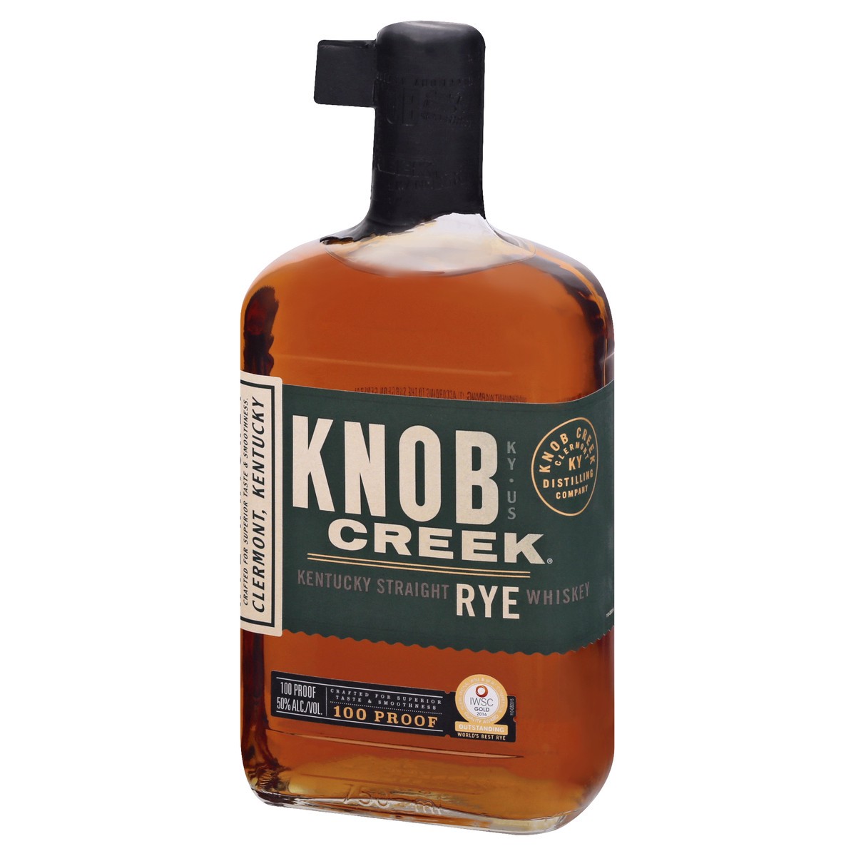 slide 9 of 9, Knob Creek Rye Bourbon Whisky, 750 ml