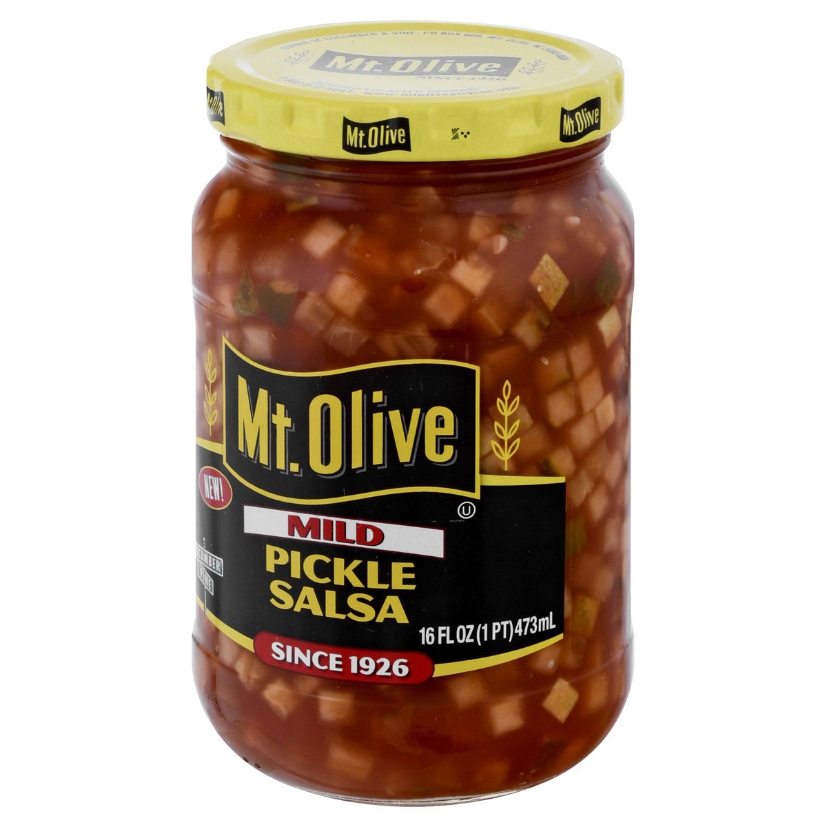 slide 4 of 9, Mt. Olive Mild Pickle Salsa 16 fl oz Jar, 16 fl oz