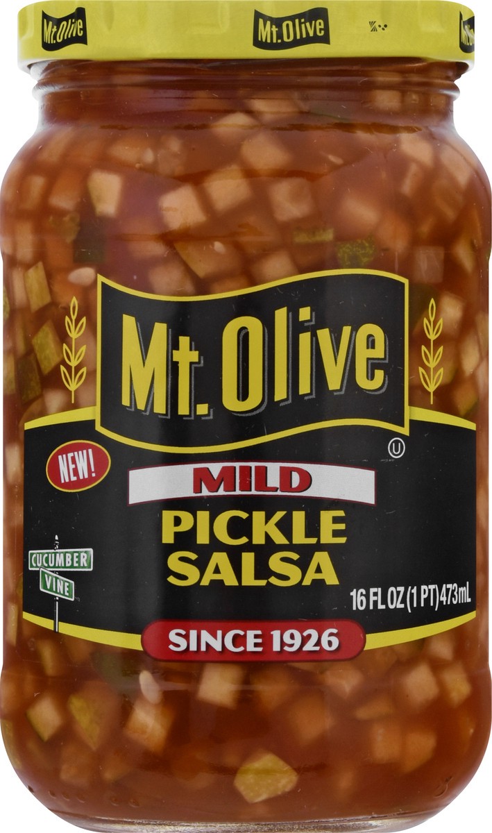 slide 2 of 9, Mt. Olive Mild Pickle Salsa 16 fl oz Jar, 16 fl oz