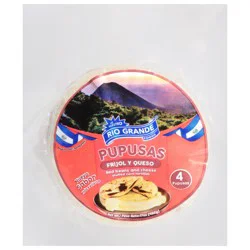 Rio Grande Stuffed Red Beans and Cheese Corn Tortillas - 4 ct