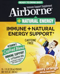 Airborne Immune + Natural Energy Support 10 ea