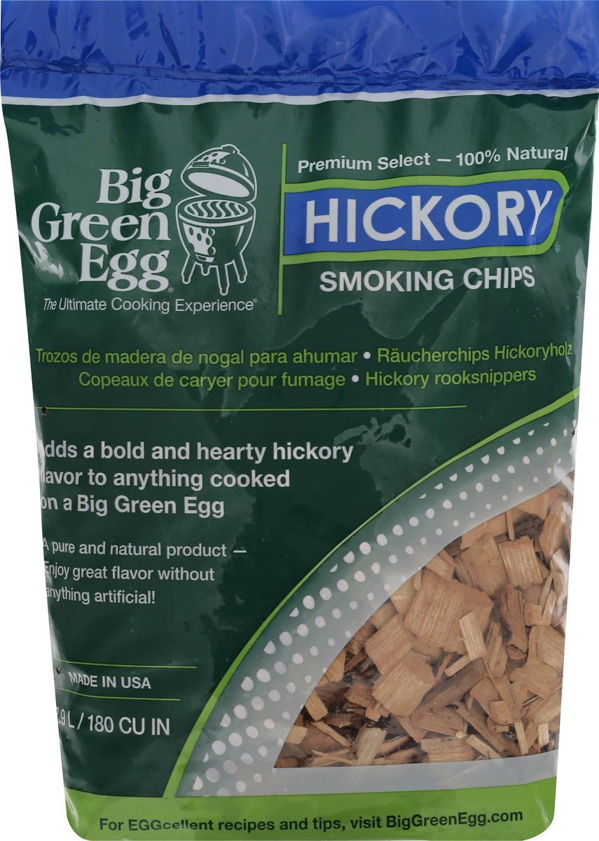 slide 1 of 11, Big Green Egg Hickory Smoking Chips 2.9 lt, 2.90 l