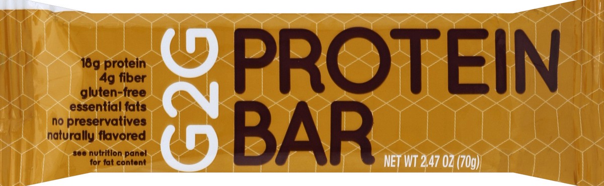 slide 1 of 1, G2G Protein Bar 2.47 oz, 2.47 oz