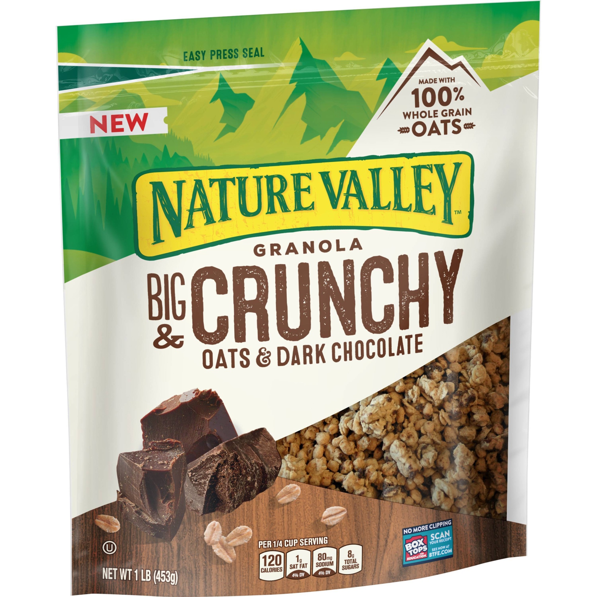 slide 1 of 3, Nature Valley Granola, Protein, Oats And Dark Chocolate, 16 oz