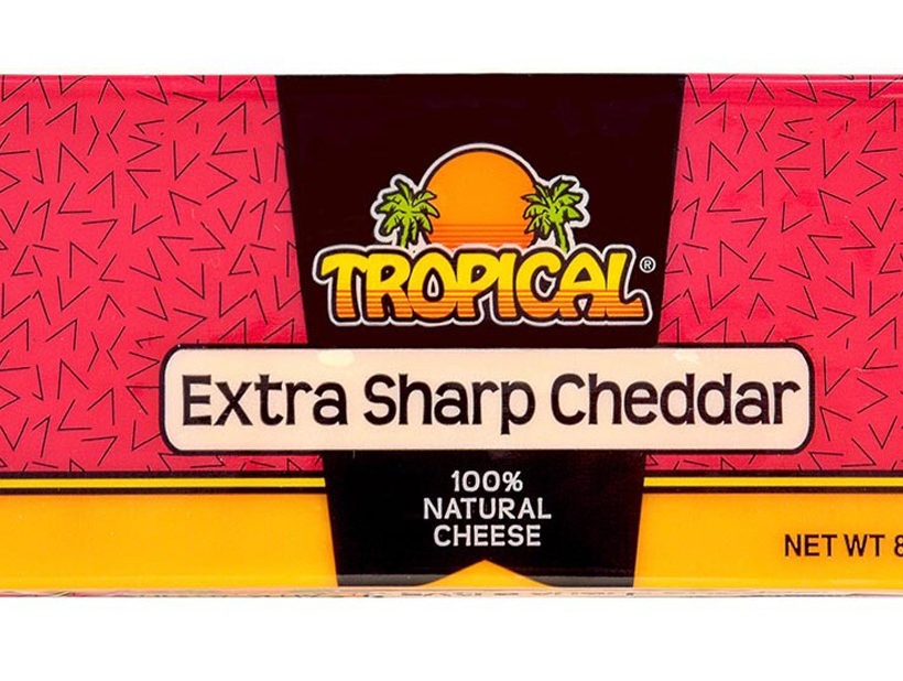 slide 1 of 1, Tropical Extra Sharp Cheddar, 8 oz