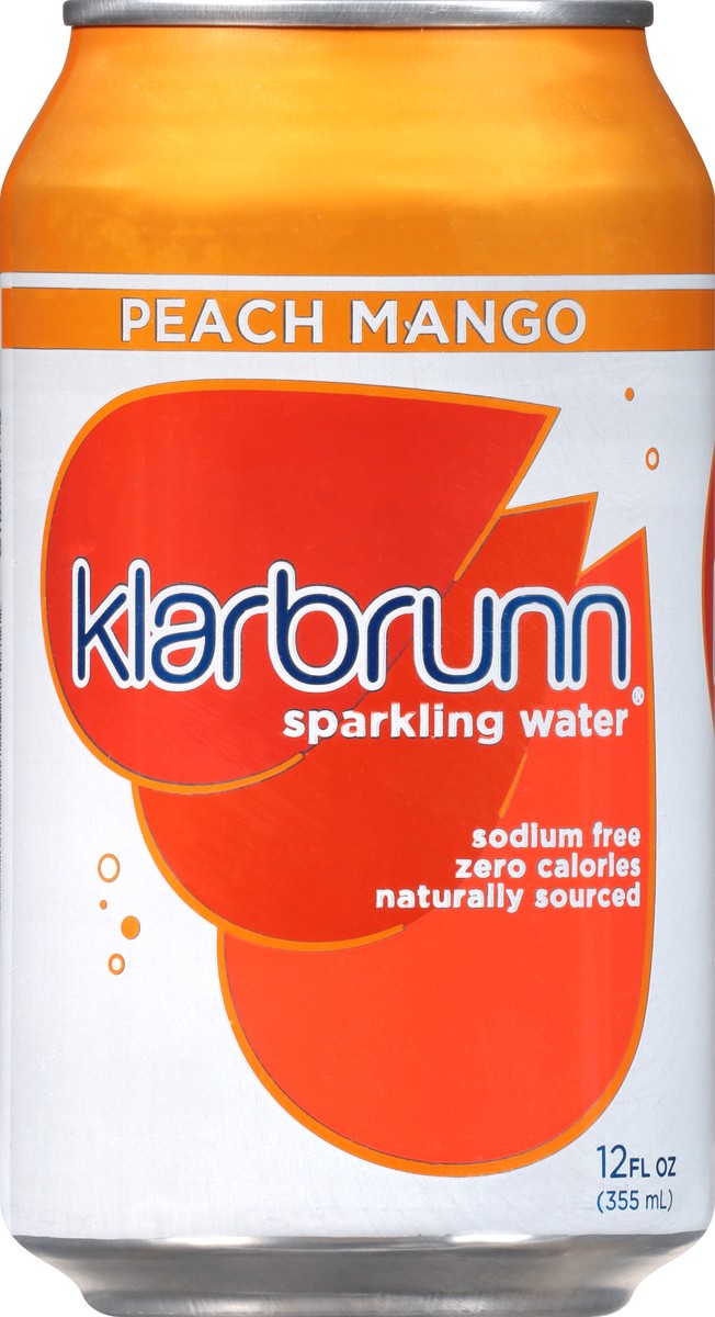 slide 10 of 12, Klarbrunn Peach Mango Sparkling Water- 12 oz, 12 oz
