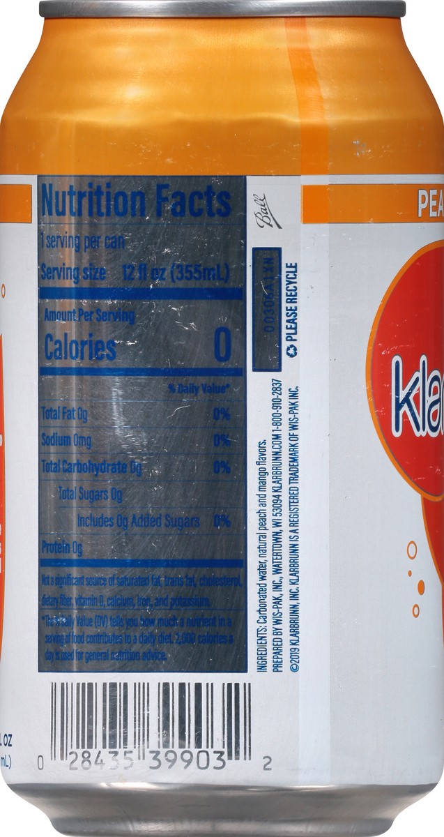 slide 3 of 12, Klarbrunn Peach Mango Sparkling Water- 12 oz, 12 oz