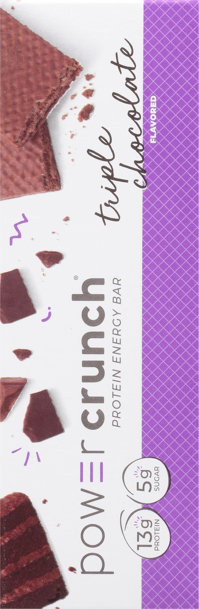 slide 6 of 9, Power Crunch Triple Chocolate Protein Energy Bar, 7 oz