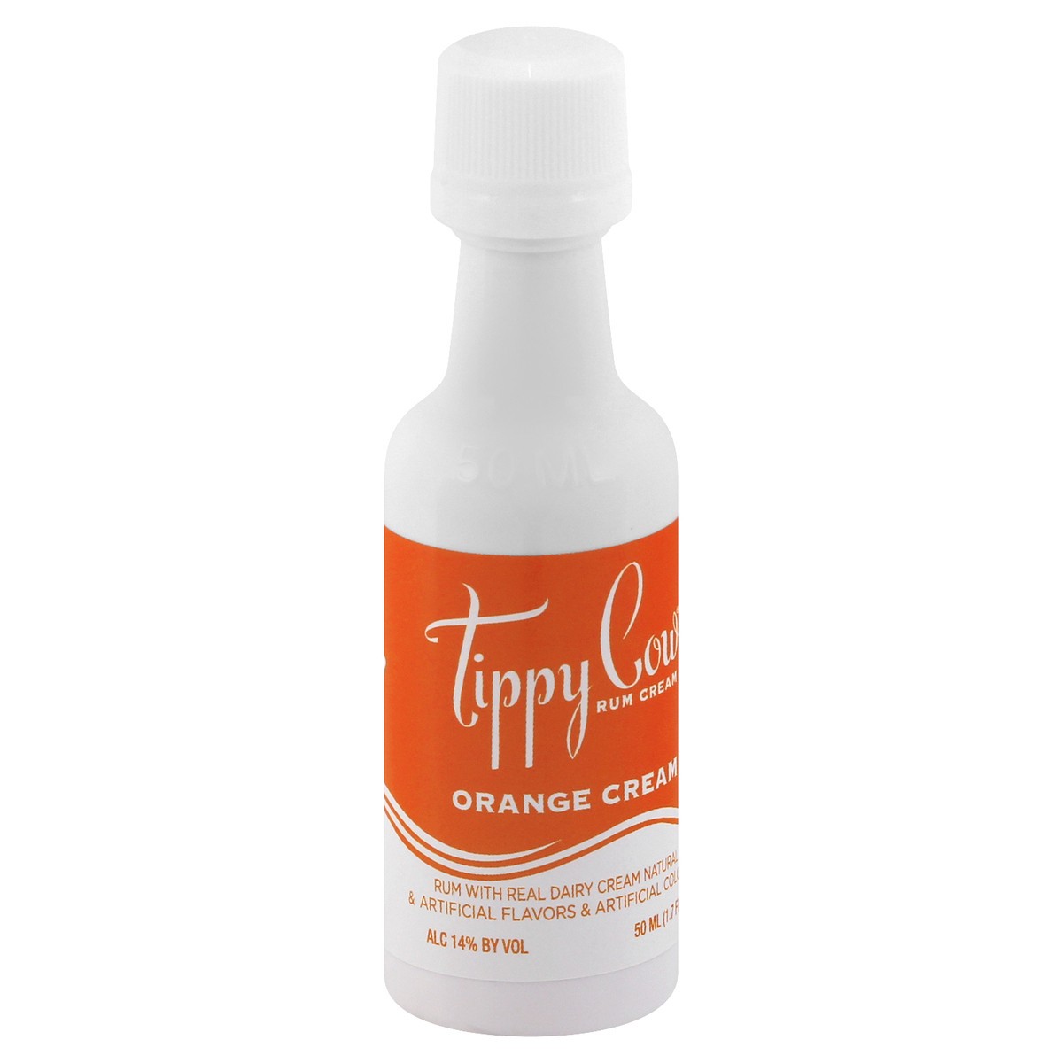 slide 4 of 8, Tippy Cow Rum Cream Orange Cream, 50 ml