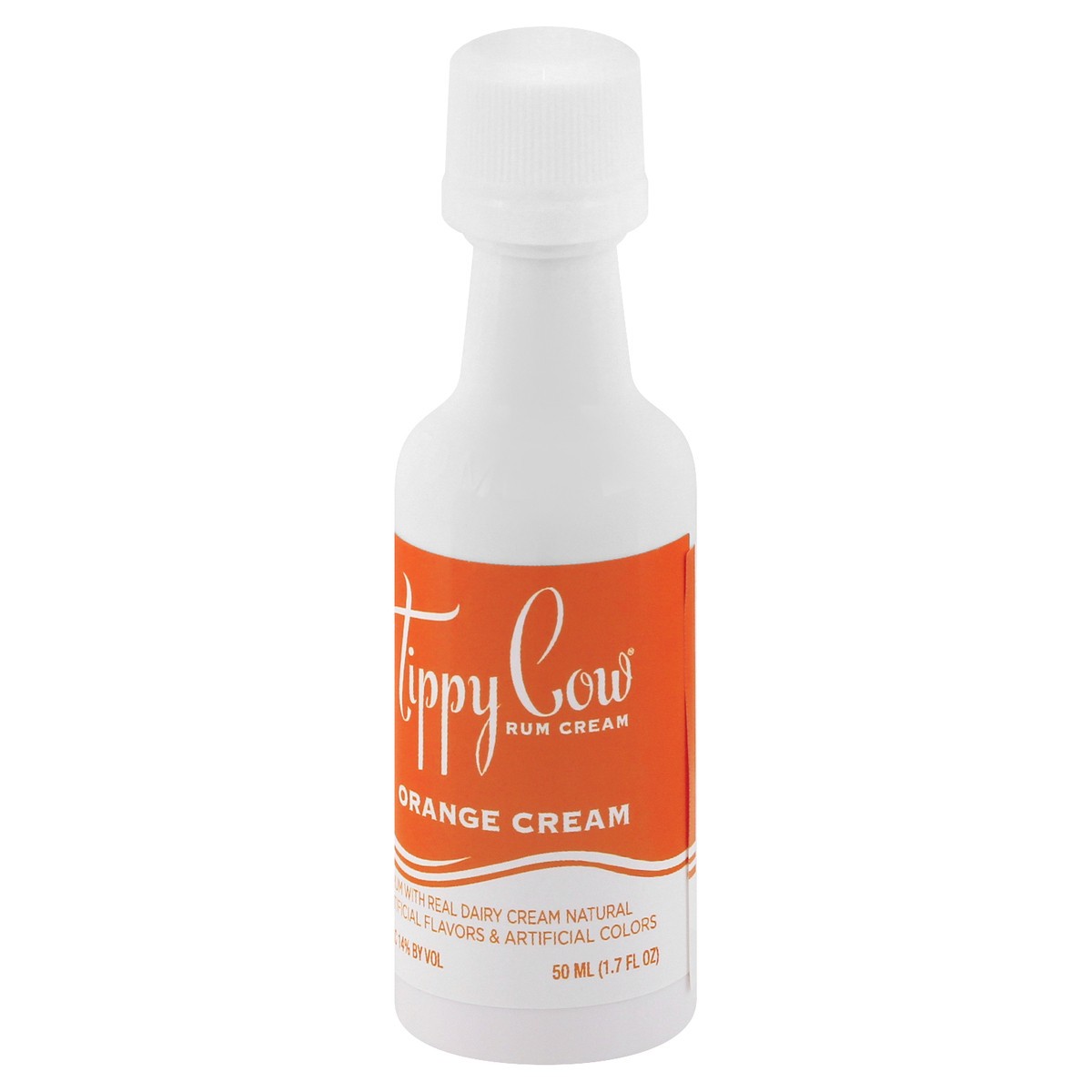 slide 6 of 8, Tippy Cow Rum Cream Orange Cream, 50 ml